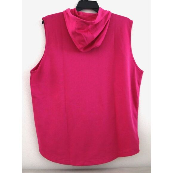 Under Armour 1383302-686 Men Sz XL Pink Project Rock Payoff SL Fleece Hoodie - Picture 2 of 10